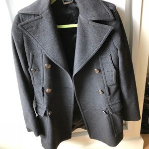 DOLCE & GABBANA VINTAGE CASHMERE PEACOAT